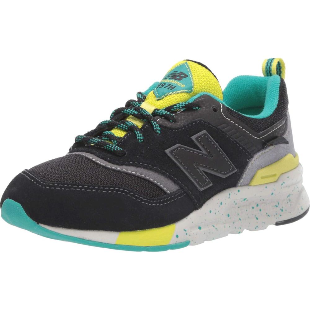 image:imageNew Balance UnisexChild 997h V1 LaceupBlackSulphur Yellow