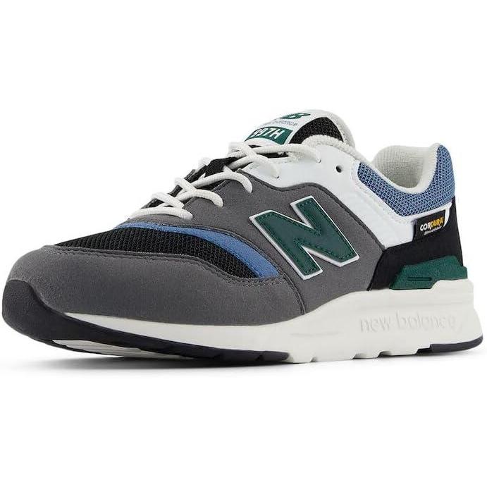 image:imageNew Balance UnisexChild 997h V1 LaceupCastlerockBlackHeron Blue