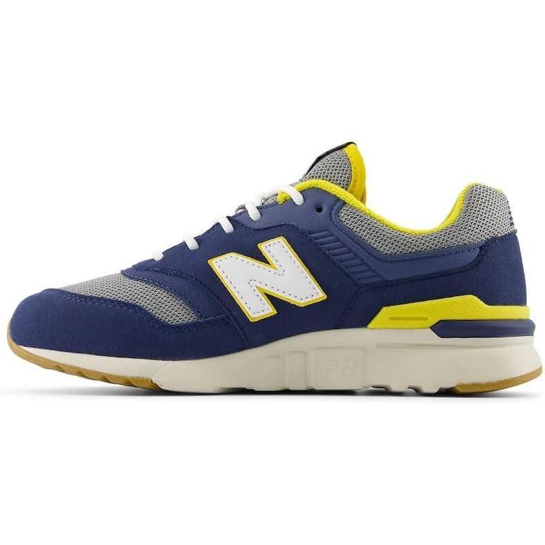 image:imageNew Balance UnisexChild 997h V1 LaceupNb NavyVintage IndigoGinger Lemon