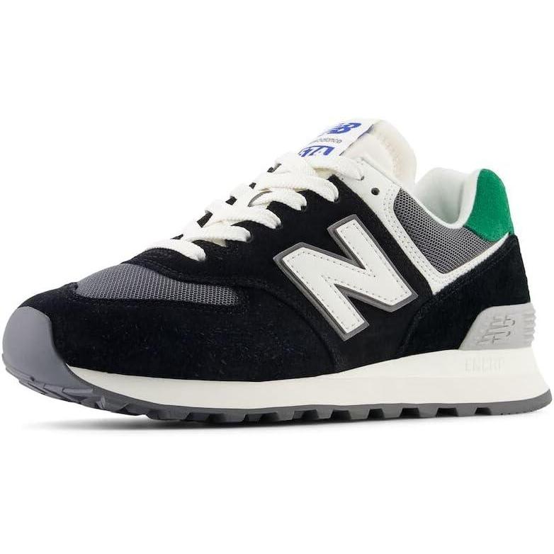image:imageNew Balance Womens 574 SneakersBlackCastlerockClassic Pine