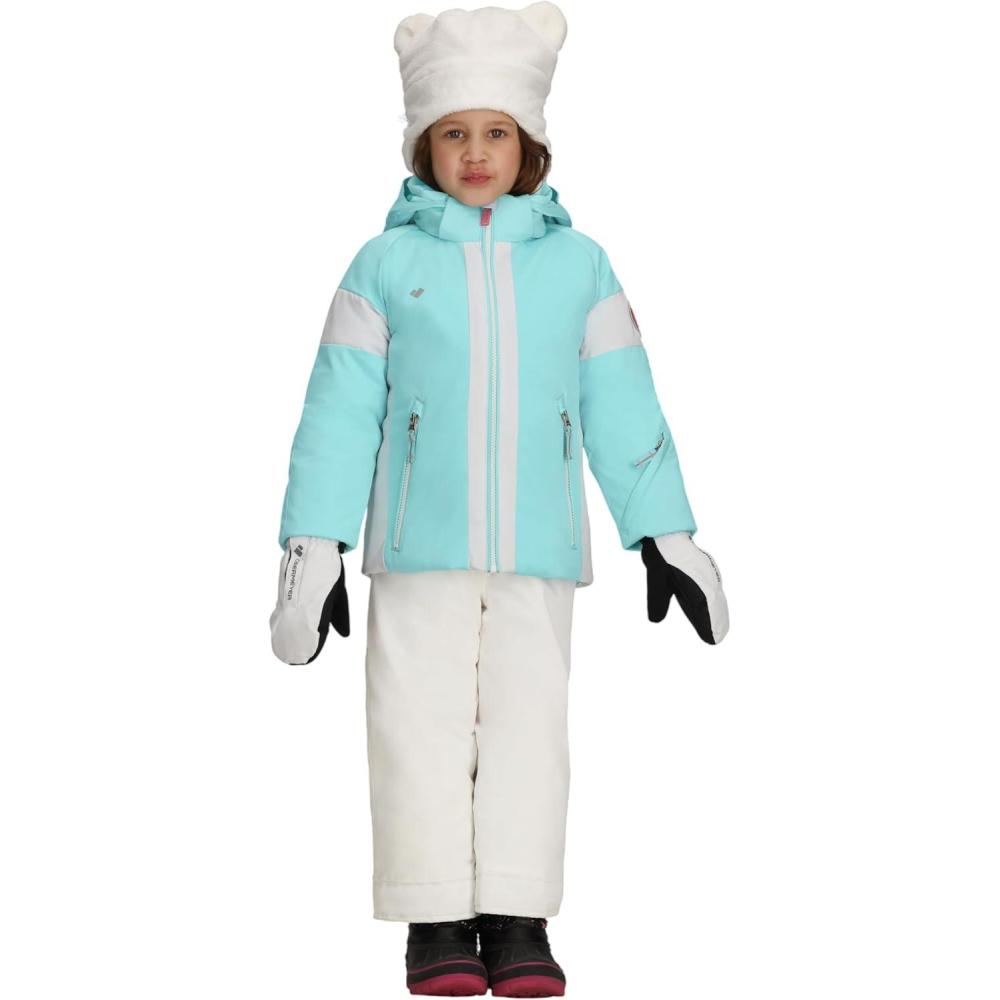 image:imageObermeyer Girls Roselet Ski Jacket Insulated and Waterproof for Snow and SkiingBlue Beary