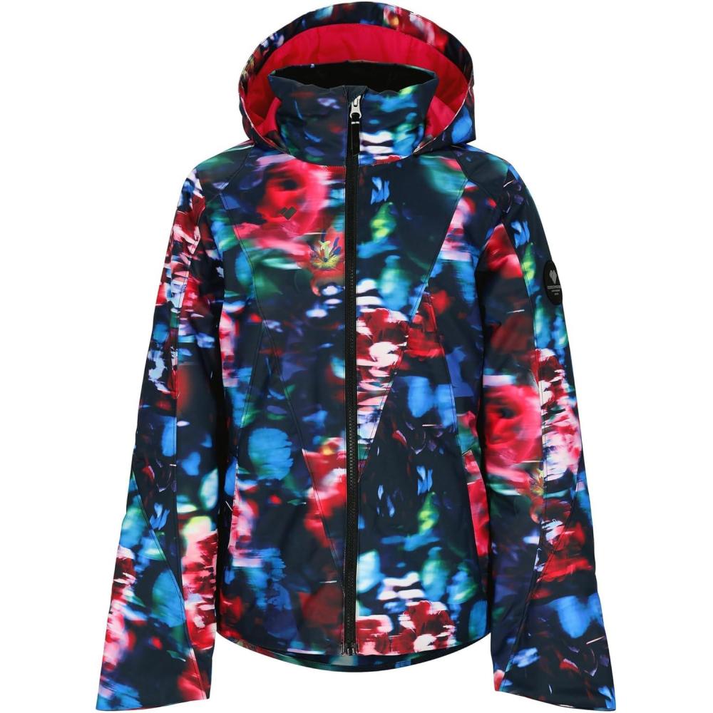 image:imageObermeyer Girls Rylee Print Jacket Big KidBloominescence