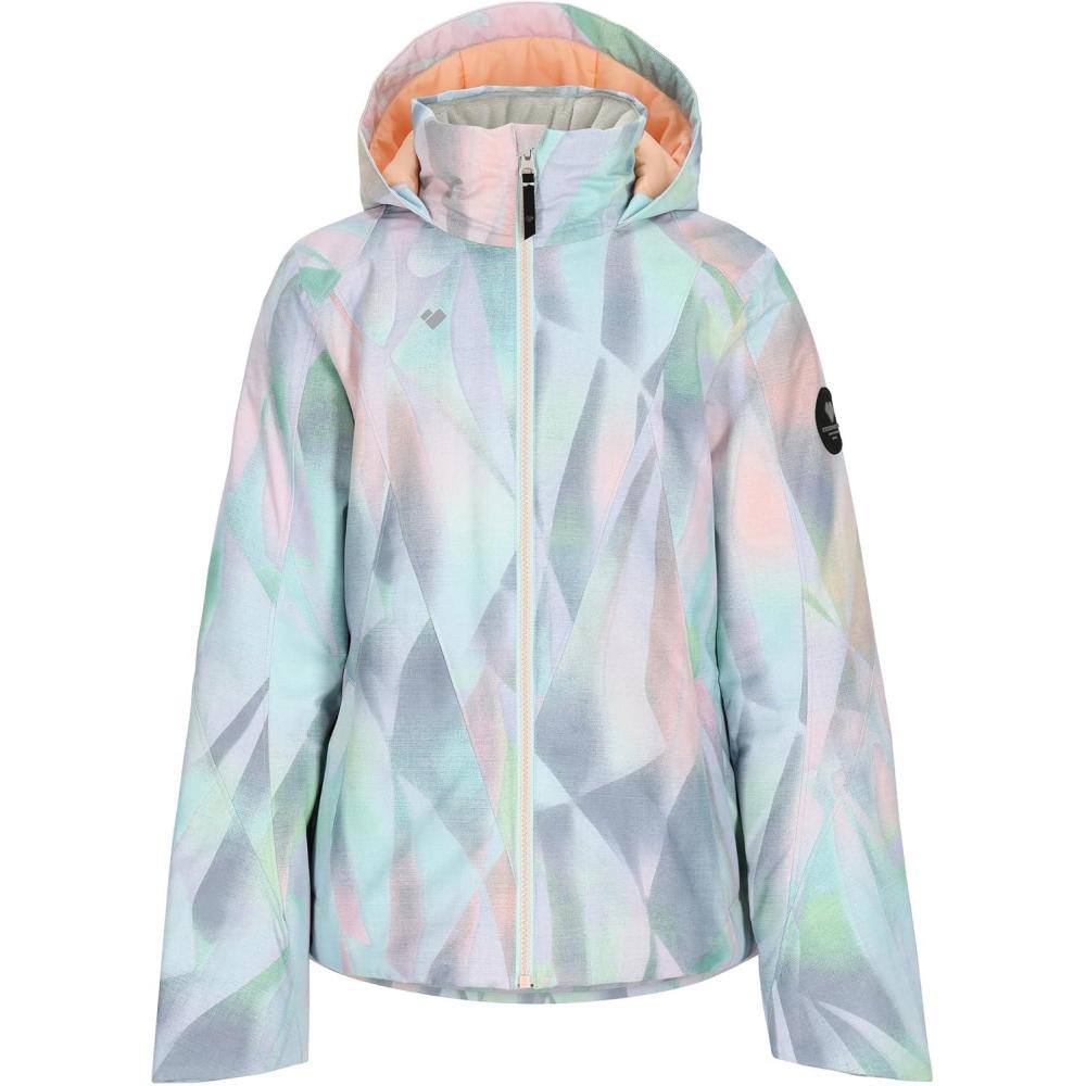 image:imageObermeyer Girls Rylee Print Jacket Big KidPrism