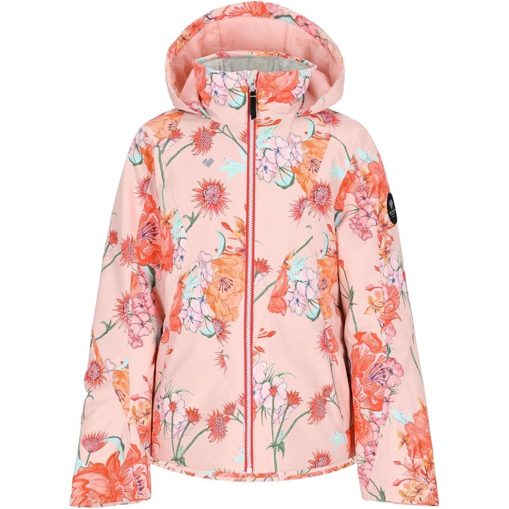 image:imageObermeyer Girls Rylee Print Jacket Big KidSarah Floral