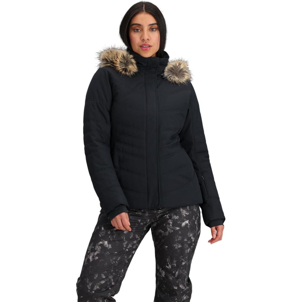 image:imageObermeyer Womens Tuscany II Winter Jacket Insulated and Waterproof Breathable for Snow and SkiBlack