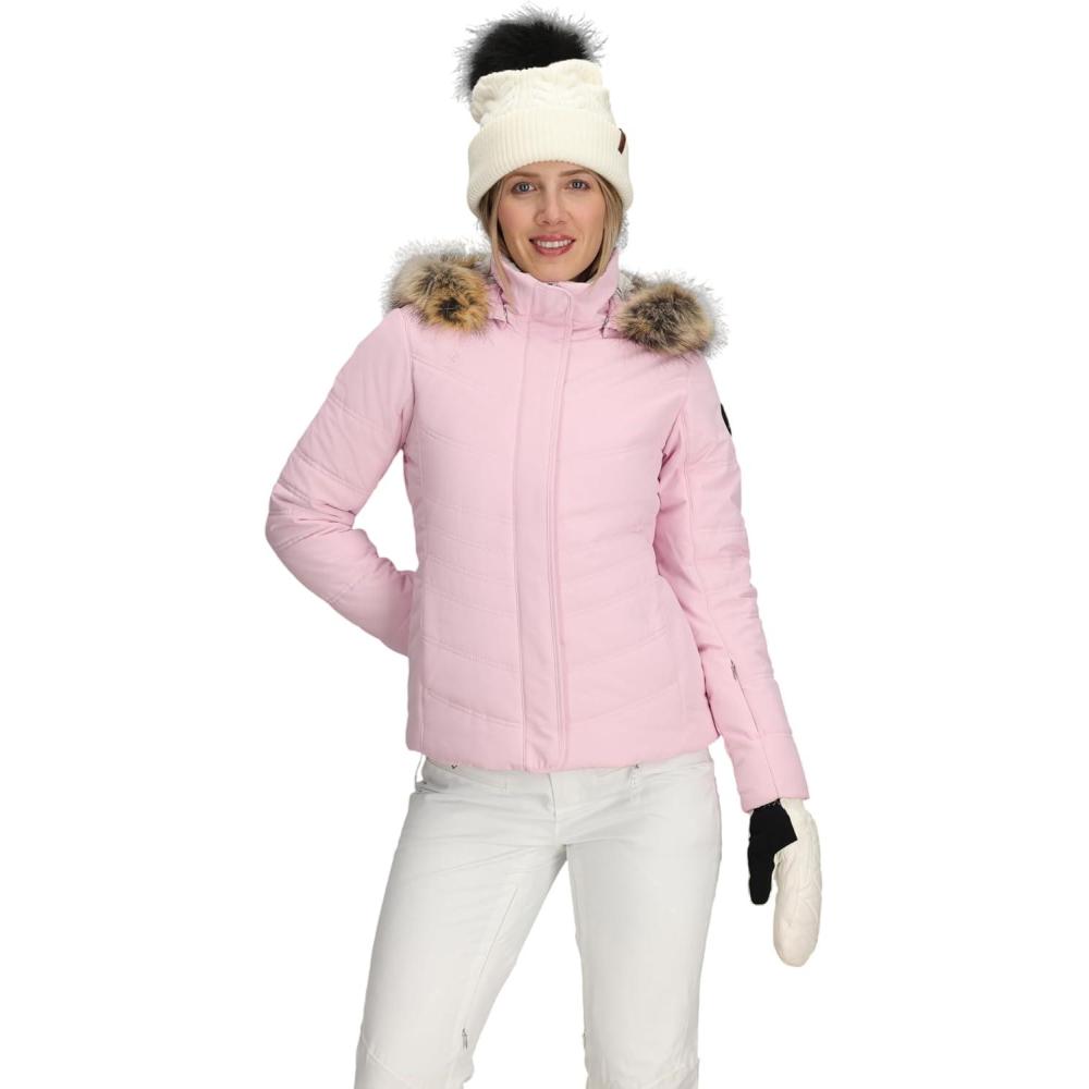 image:imageObermeyer Womens Tuscany II Winter Jacket Insulated and Waterproof Breathable for Snow and SkiPink Demi