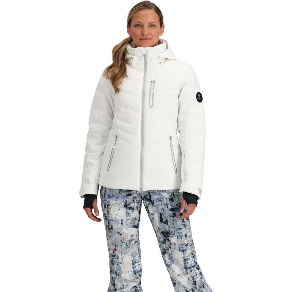 image:imageObermeyer womens Cosima Down JacketWhite