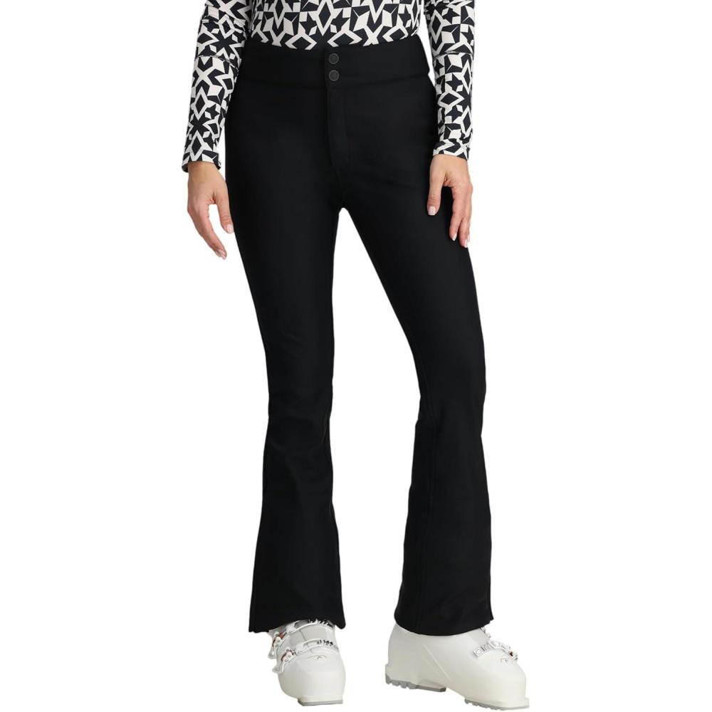 image:imageObermeyer Womens Bond Shell Ski Pants Waterproof Breathable 4Way Stretch Softshell for Snow and SkiingBlack