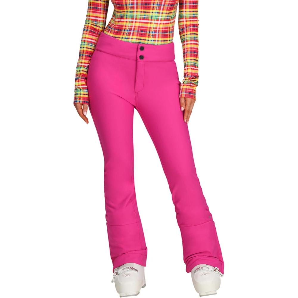 image:imageObermeyer Womens Bond Shell Ski Pants Waterproof Breathable 4Way Stretch Softshell for Snow and SkiingPink Hype