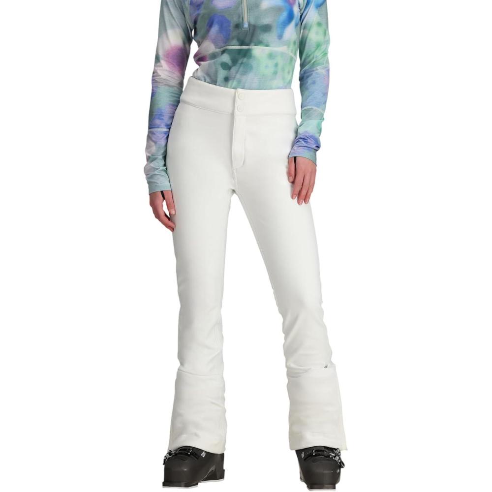 image:imageObermeyer Womens Bond Shell Ski Pants Waterproof Breathable 4Way Stretch Softshell for Snow and SkiingWhite