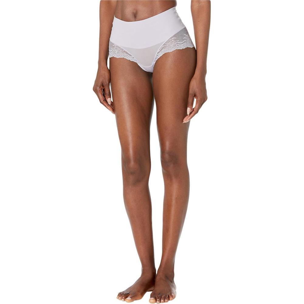 image:imageSPANX smooth Undietectable Lace HiHipster  Core Control  Comfortable Lace Shapewear Underwear  No Visible Panty LinesLight Orchid