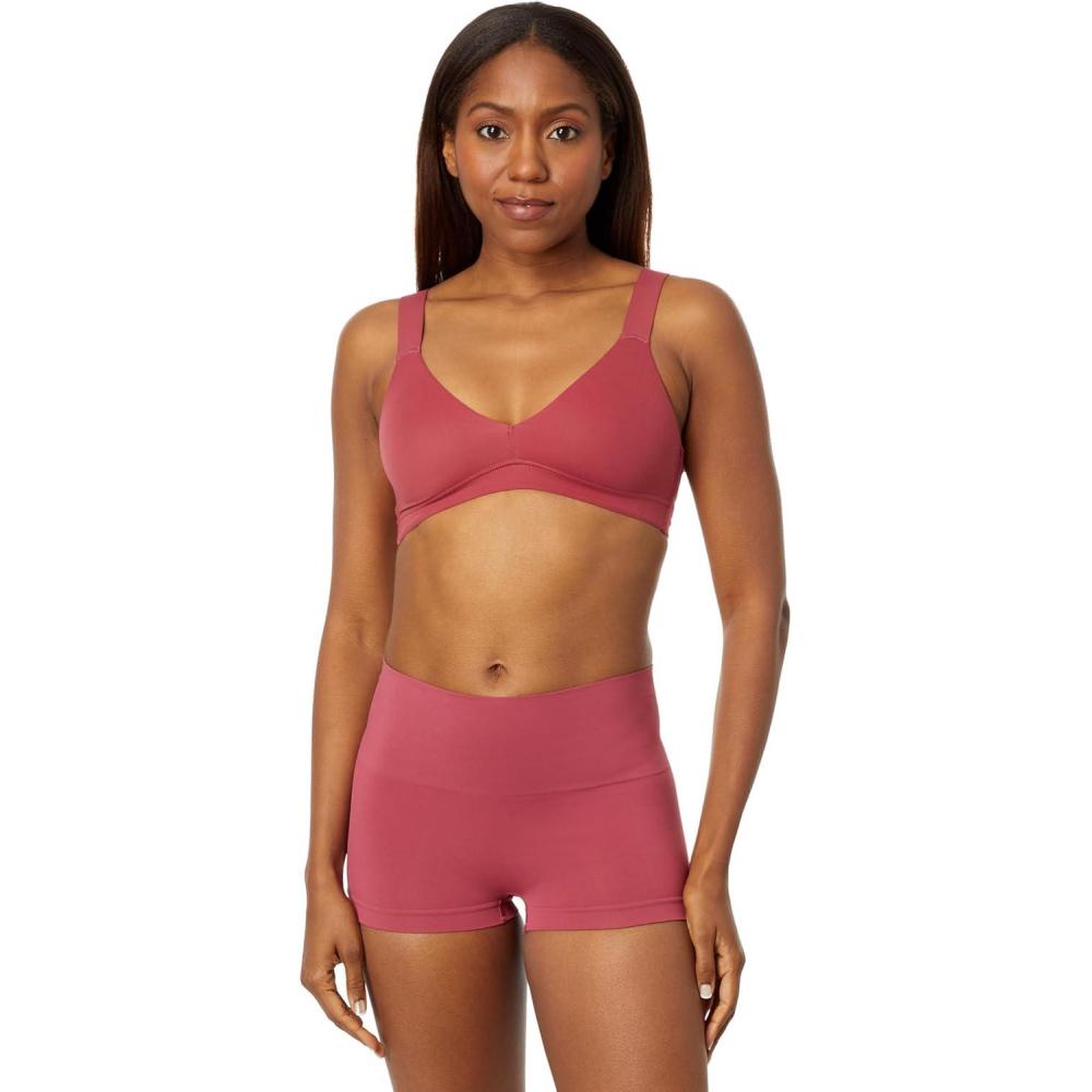 image:imageSPANXsmooth BraLlelujah Unlined Bralette Comfortable Support WireFree Bra Hosiery Back Smoothing DigFree StrapsWild Rose