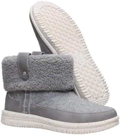 image:imageHEYDUDE womens Camden Cuff Wool CozyGrey
