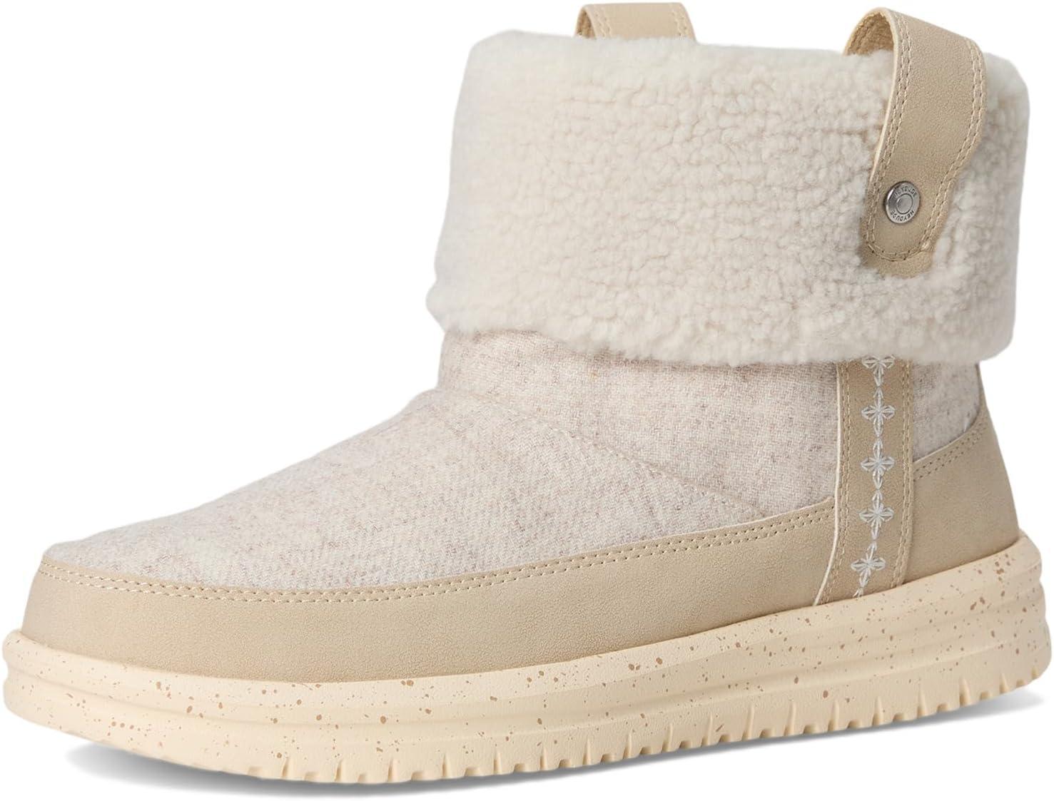 image:imageHEYDUDE womens Camden Cuff Wool CozyTan
