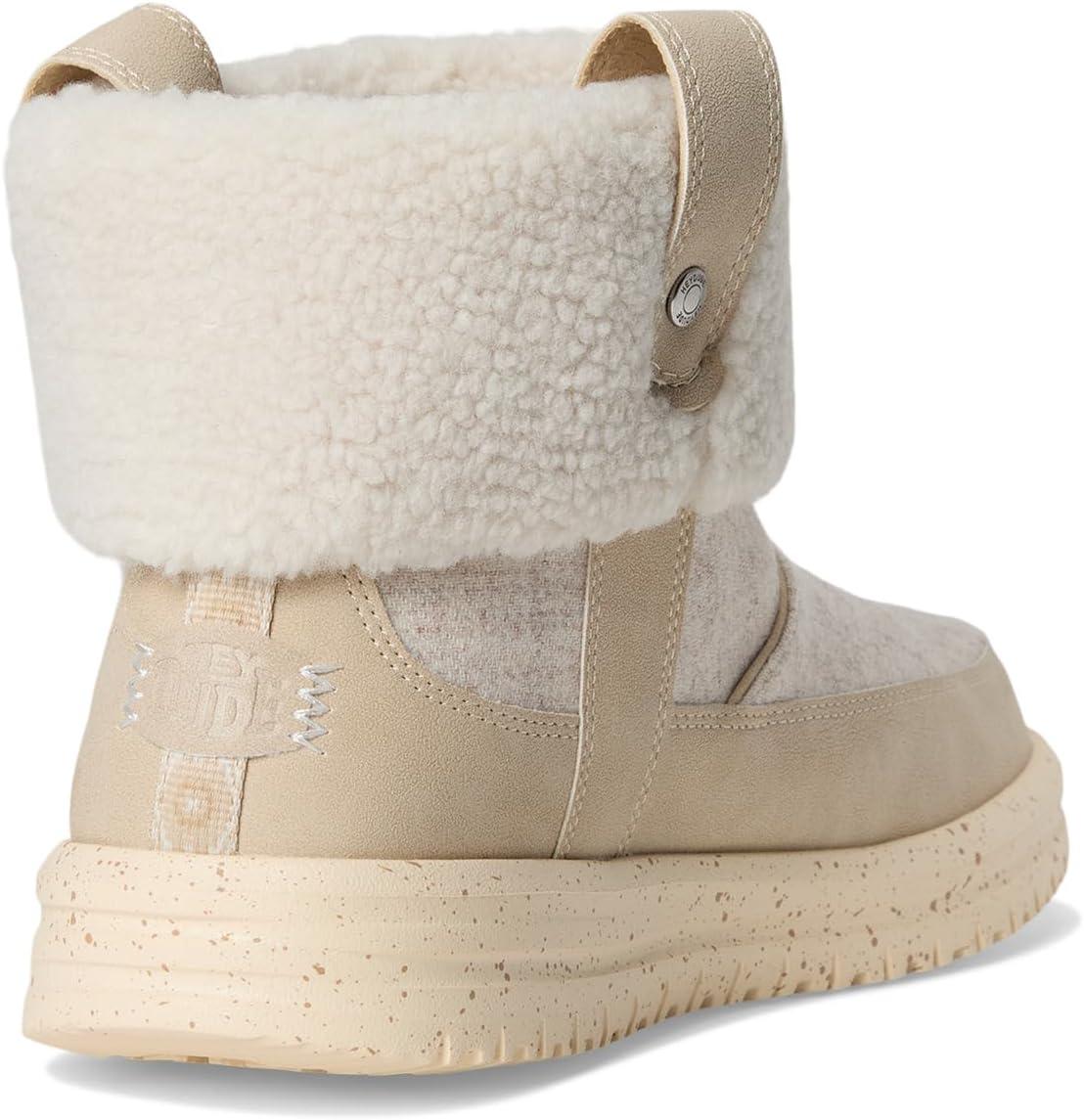 image:imageHEYDUDE womens Camden Cuff Wool CozyTan