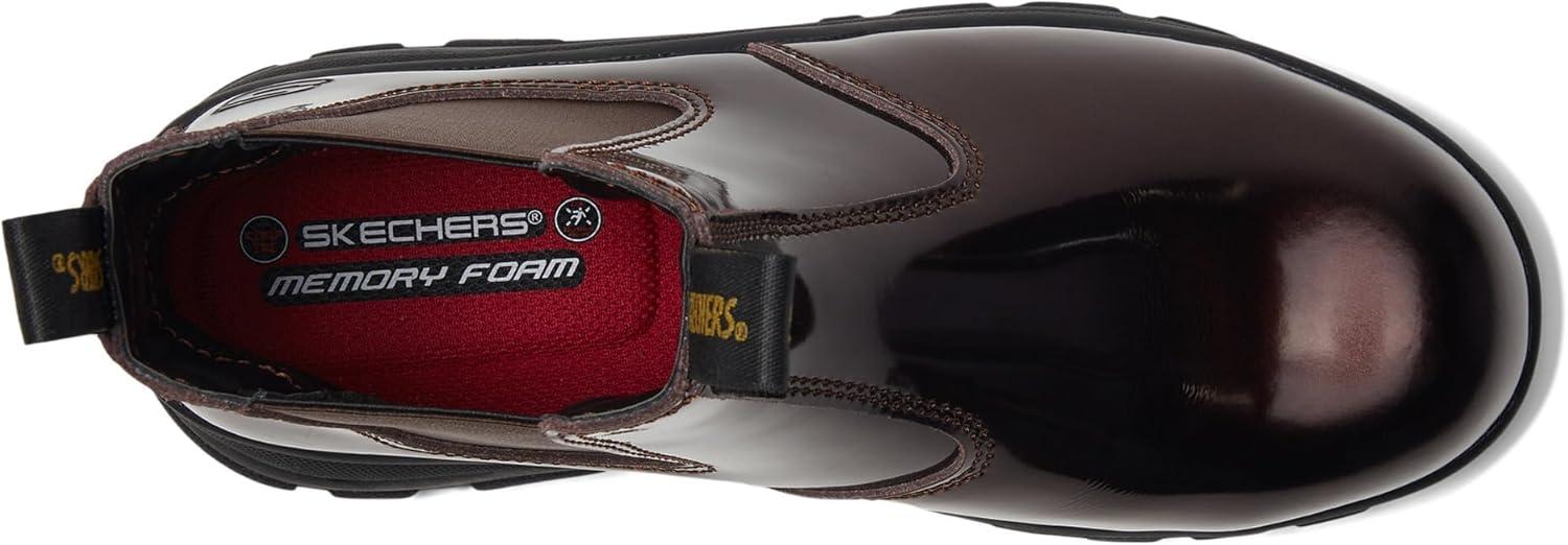 image:imageSkechers womens Workshire Comp Toe SohleiBurgundy