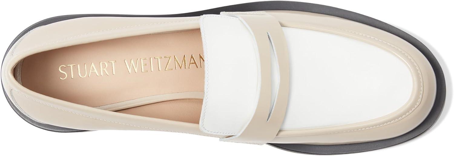 image:imageStuart Weitzman Palmer Bold LoaferDuneWhite