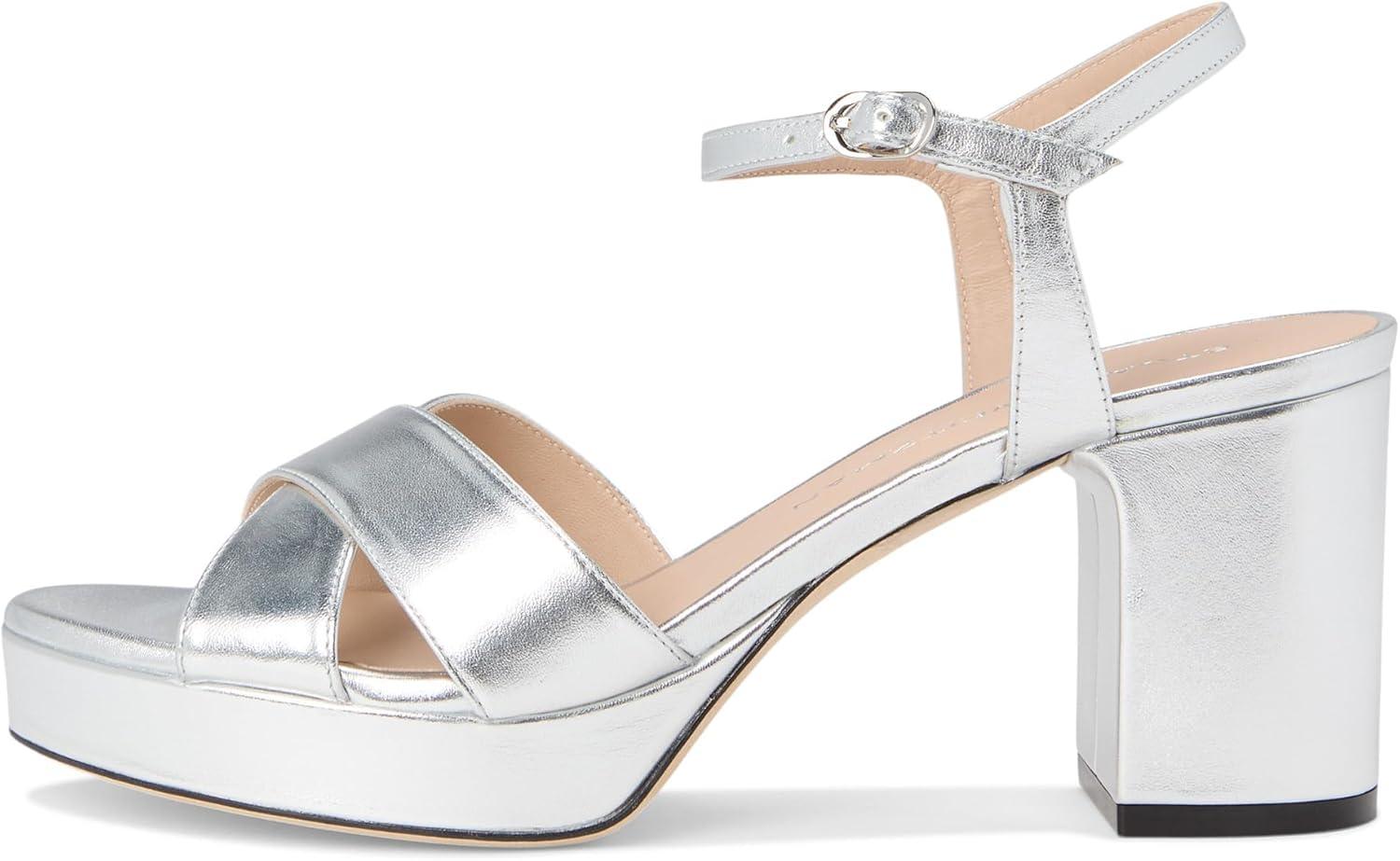 image:imageStuart Weitzman womens Dayna Platform 80Silver