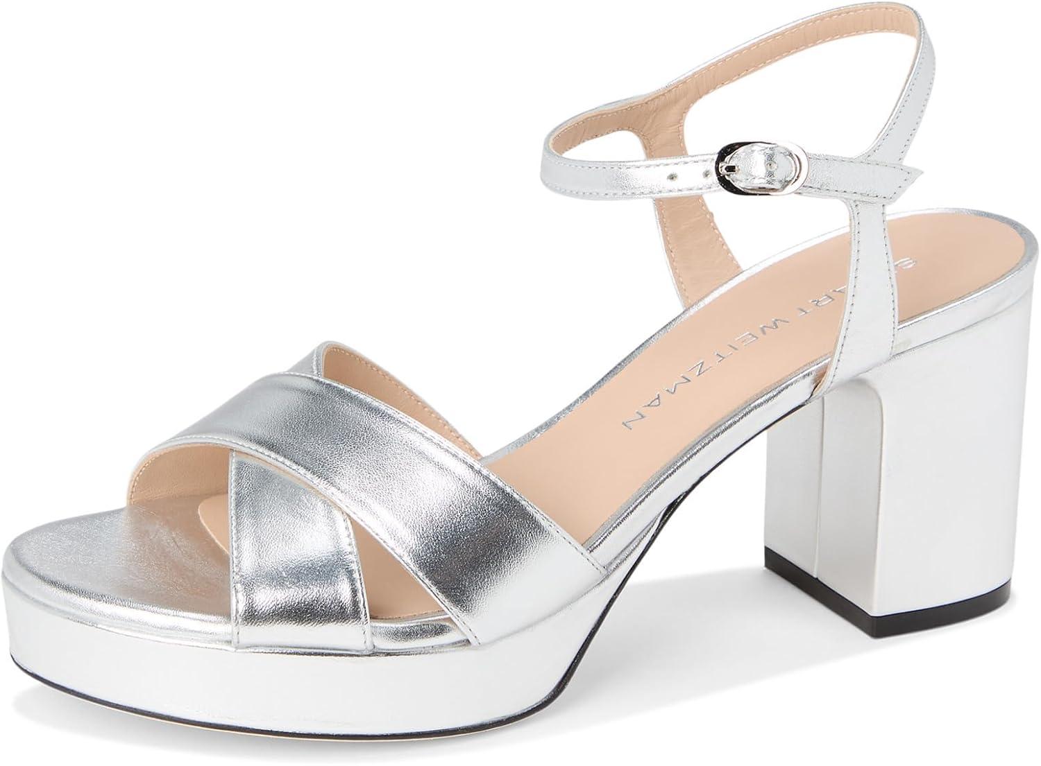 image:imageStuart Weitzman womens Dayna Platform 80Silver