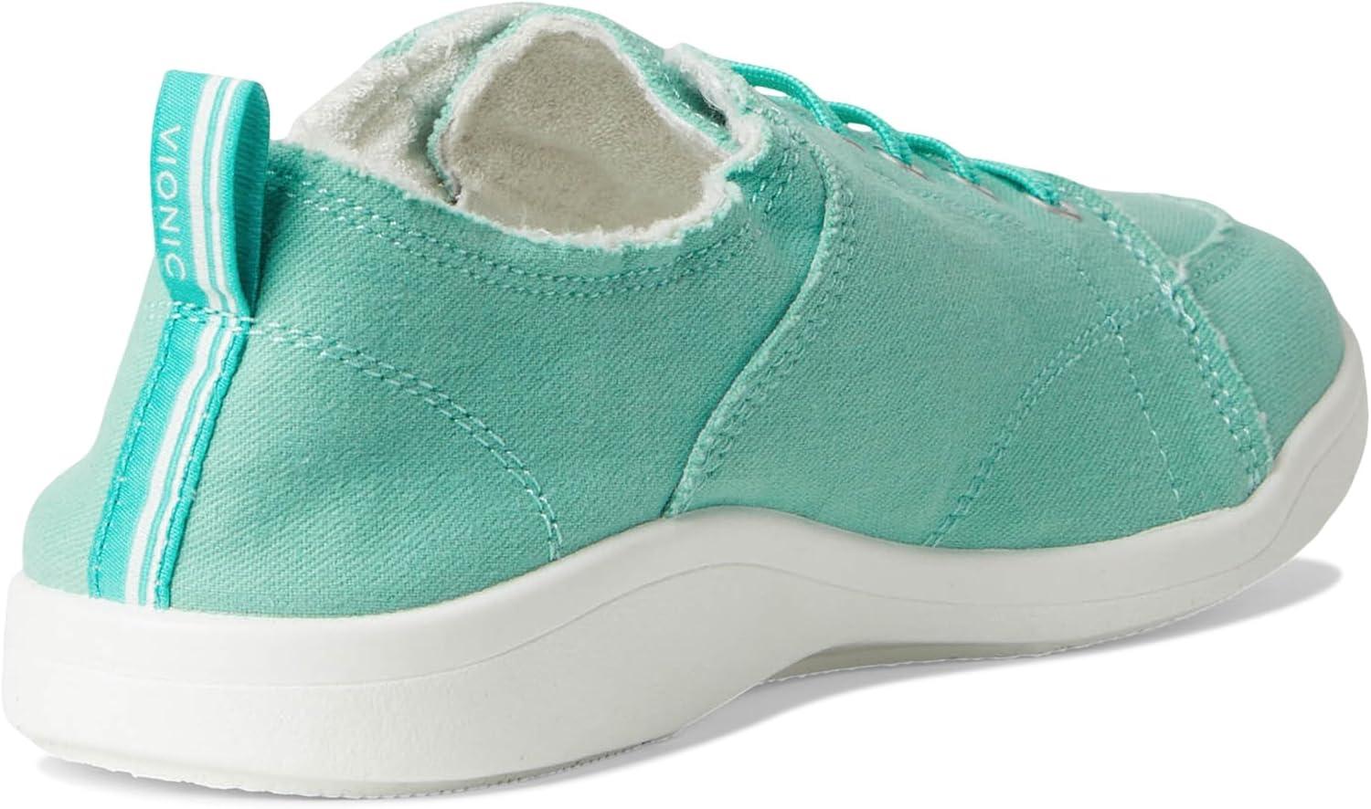 image:imageVionic Pismo Womens Casual Supportive SneakerAqua Green Canvas