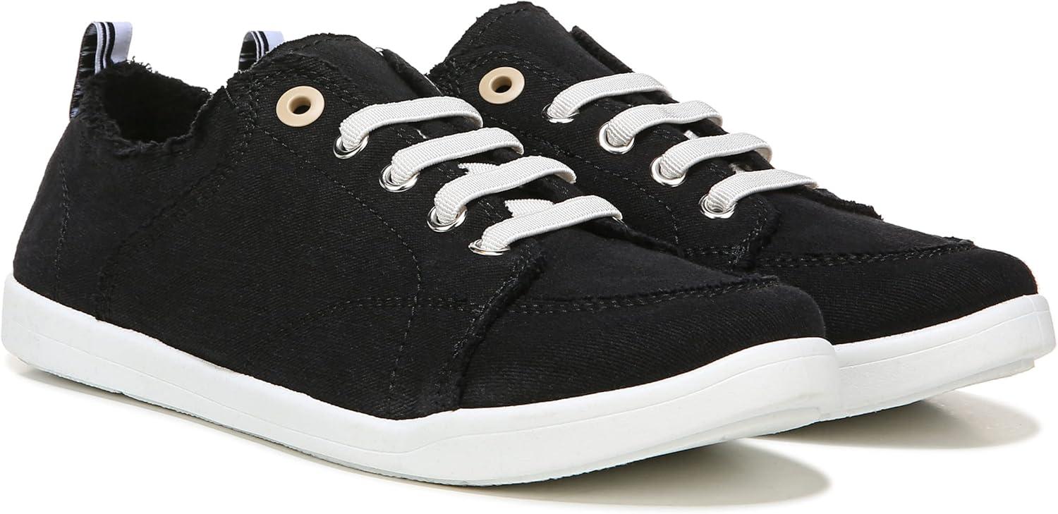image:imageVionic Pismo Womens Casual Supportive SneakerBlack Canvas