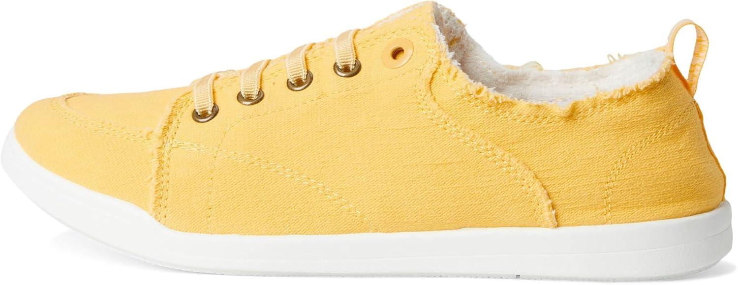 image:imageVionic Pismo Womens Casual Supportive SneakerButter Yellow Canvas