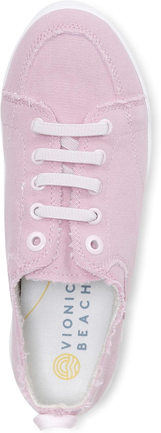 image:imageVionic Pismo Womens Casual Supportive SneakerCameo Pink Canvas