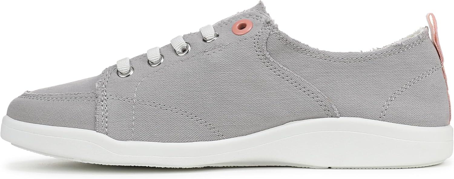 image:imageVionic Pismo Womens Casual Supportive SneakerLight Grey Canvas