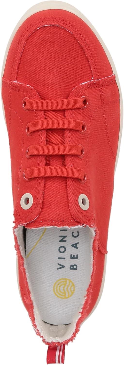image:imageVionic Pismo Womens Casual Supportive SneakerRed Canvas