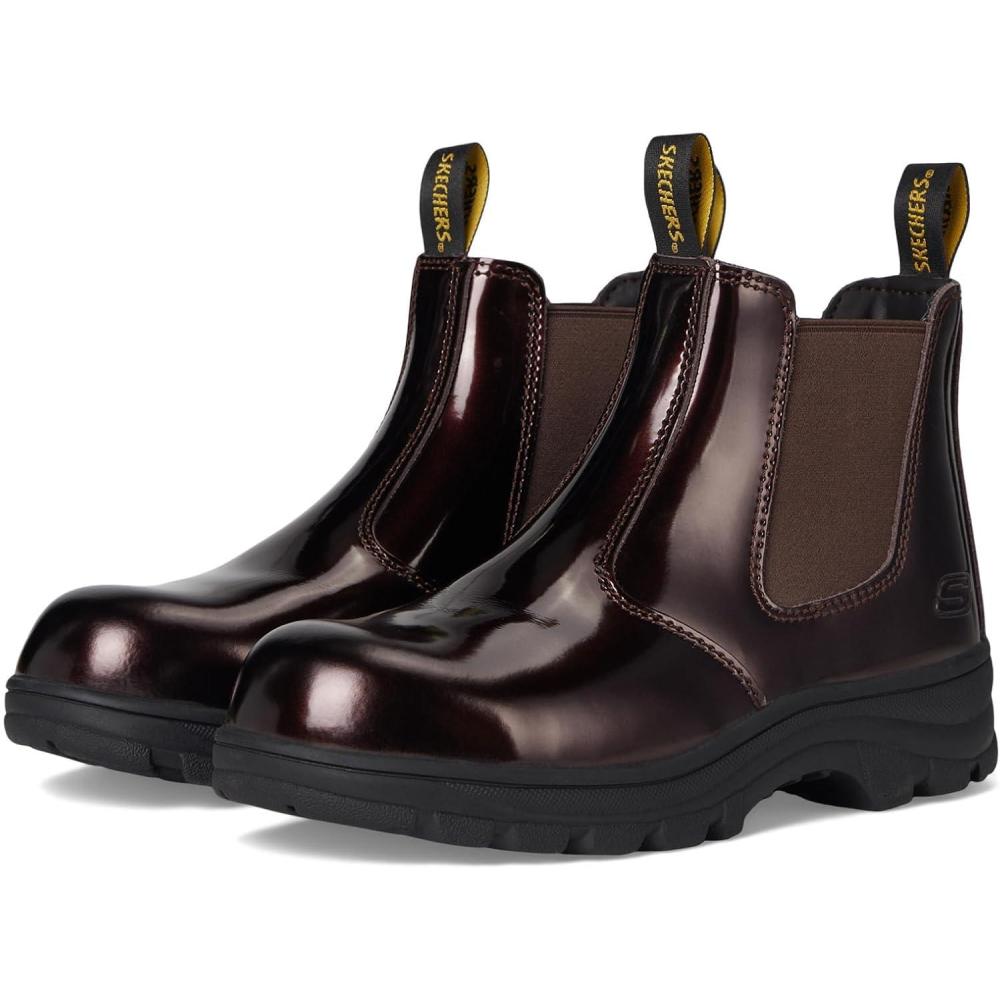 image:imageSkechers womens Workshire Comp Toe  SohleiBurgundy