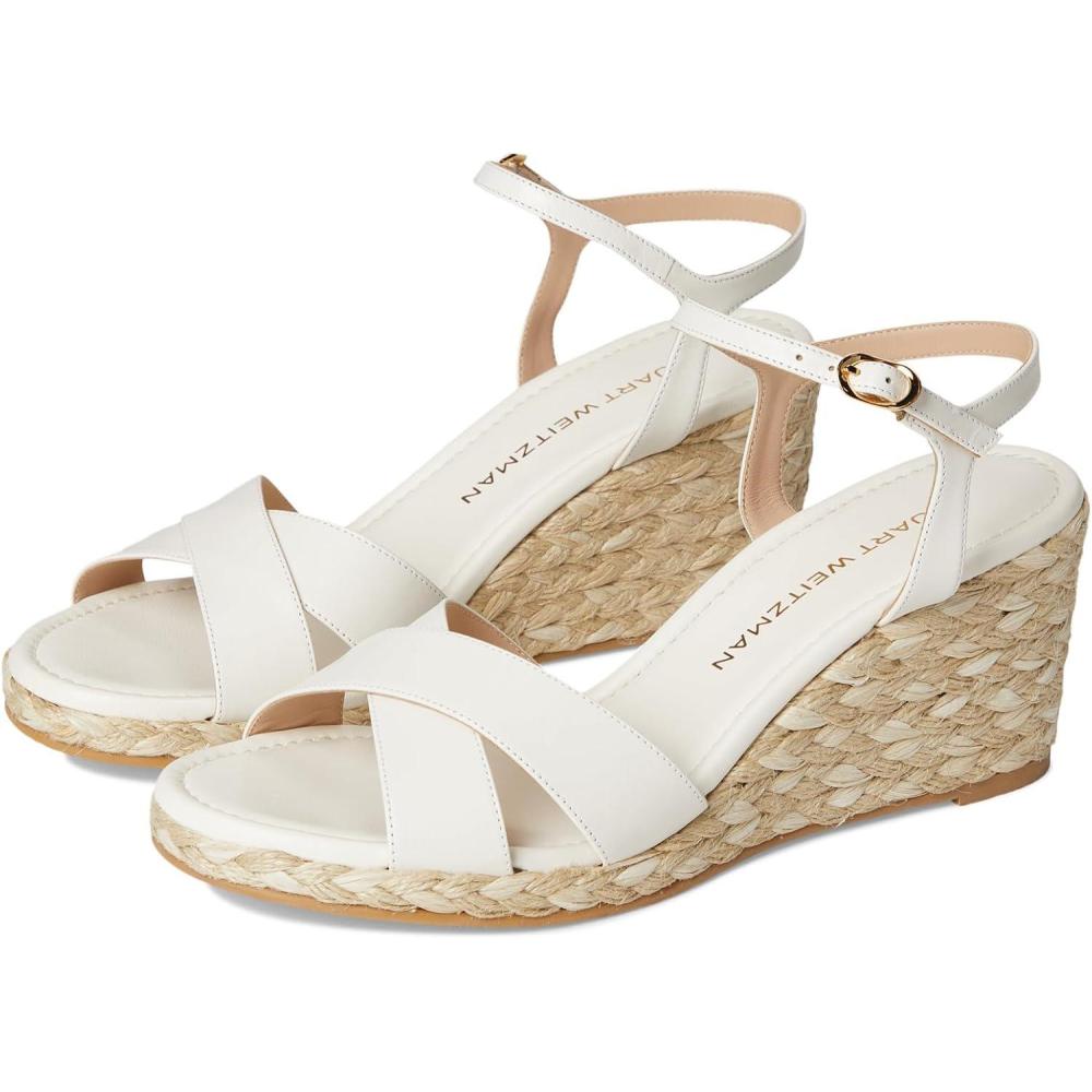 image:imageStuart Weitzman womens Dayna Espadrille WedgeCreamNatural