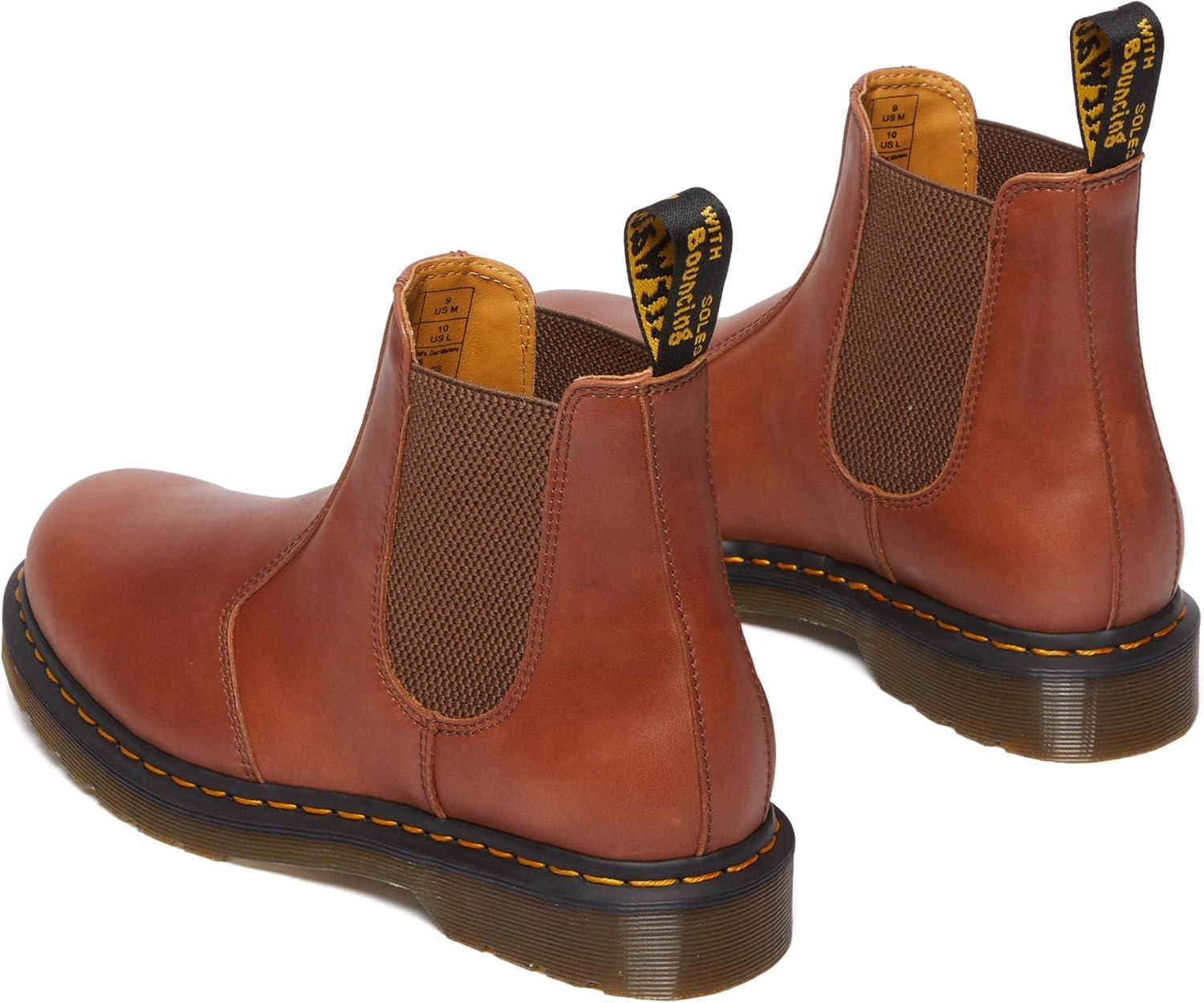 image:imageDr Martens Mens 2976 Chelsea BootsSaddle Tan Carrara