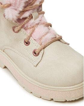 image:imageSkechers babygirls Street Street Glitz SneakerNatural Synthetic Trim
