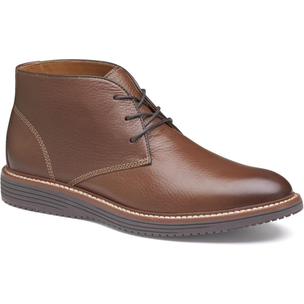 image:imageJohnston amp Murphy Mens Upton Chukka Boot Fashion Tan Full Grain 10