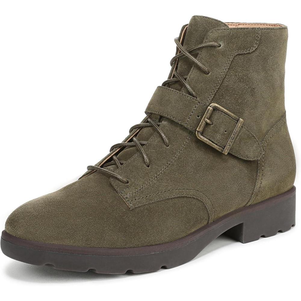 image:imageVionic womens CatinaDark Olive Suede