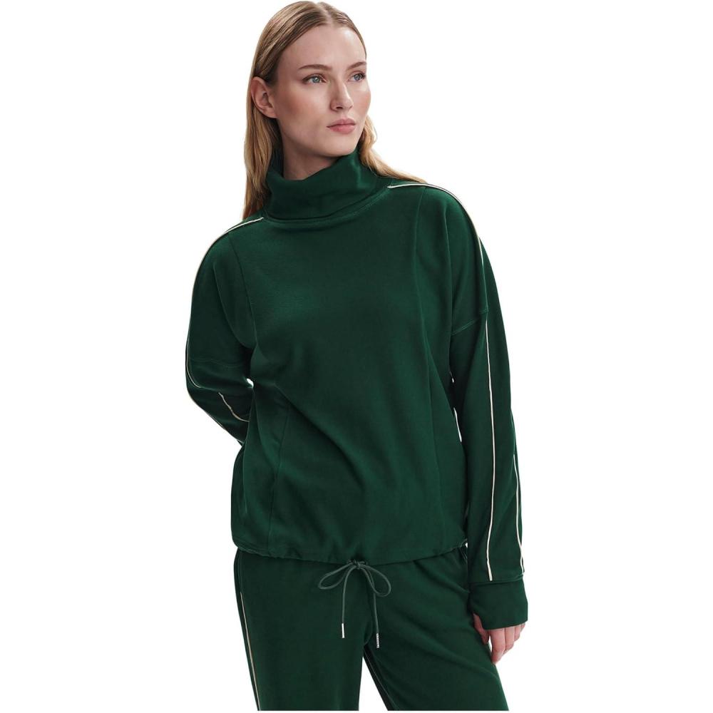 image:imageVarley womens Ariana High Neck MidlayerPine GroveCement