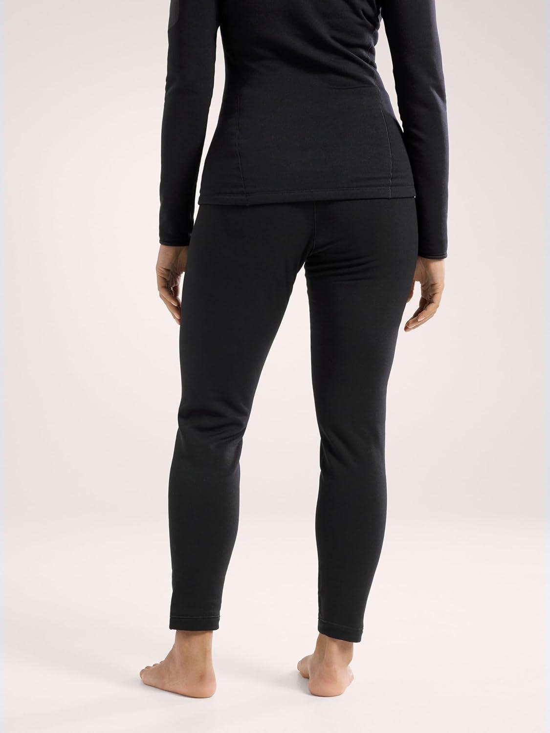 image:imageArcteryx Kyanite Baselayer Bottom Womens Warm Polartec Stretch Fleece Base LayerBlack