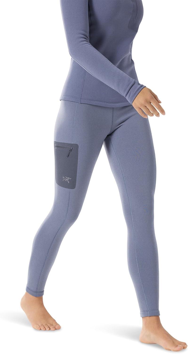 image:imageArcteryx Kyanite Baselayer Bottom Womens Warm Polartec Stretch Fleece Base LayerStratus