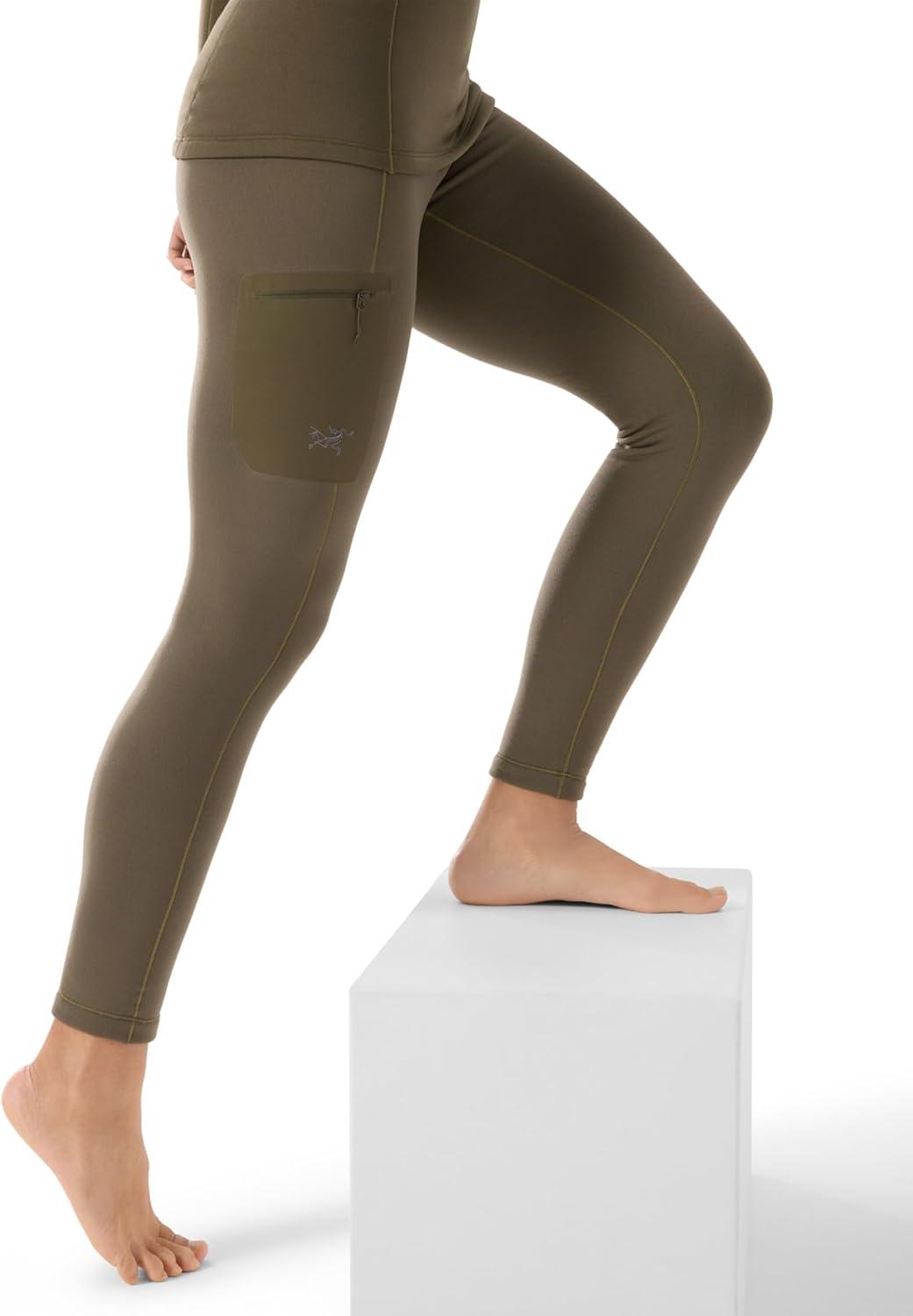 image:imageArcteryx Kyanite Baselayer Bottom Womens Warm Polartec Stretch Fleece Base LayerTatsu