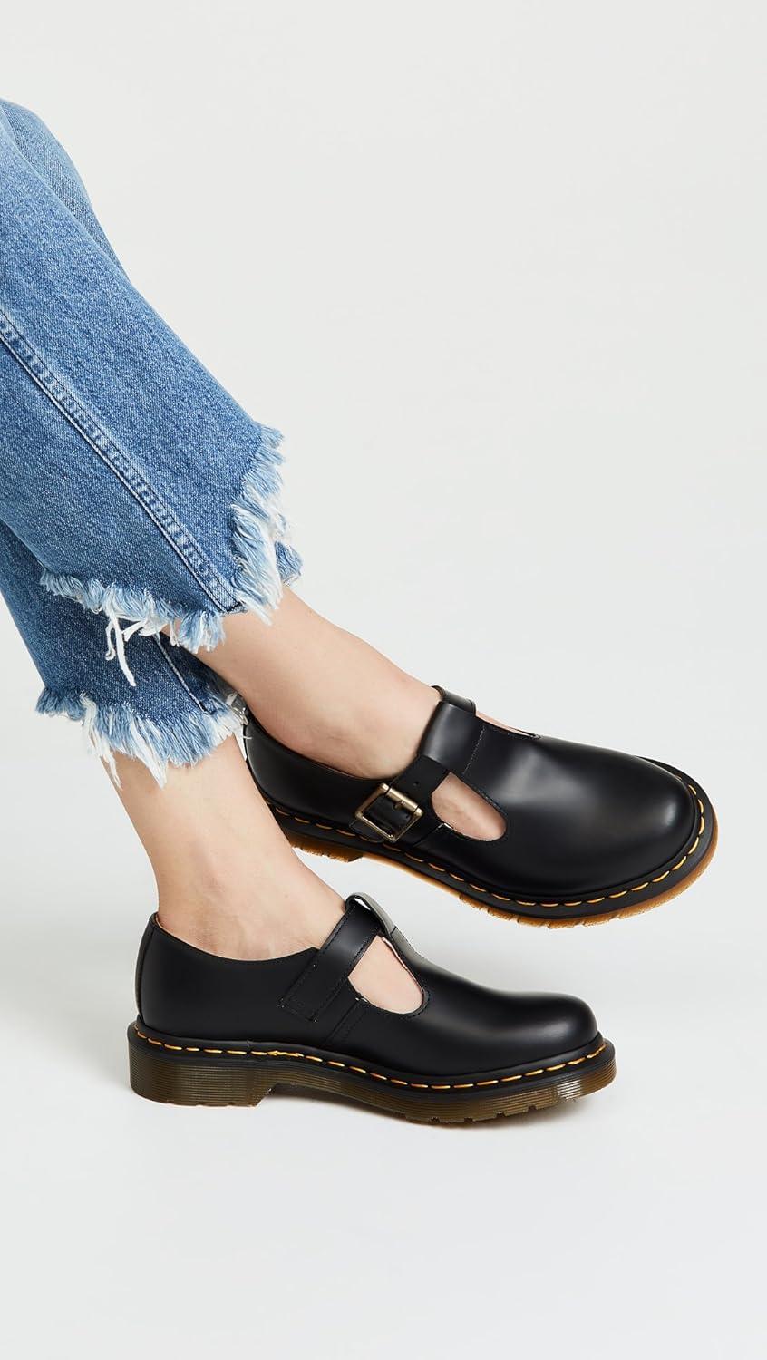 image:imageDr Martens Womens PolleyBlack Smooth
