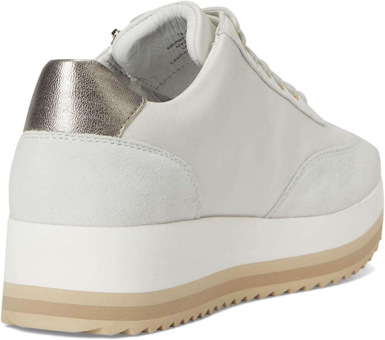 image:imageJohnston amp Murphy Womens Gracie SideZip Laceup SneakerWhite