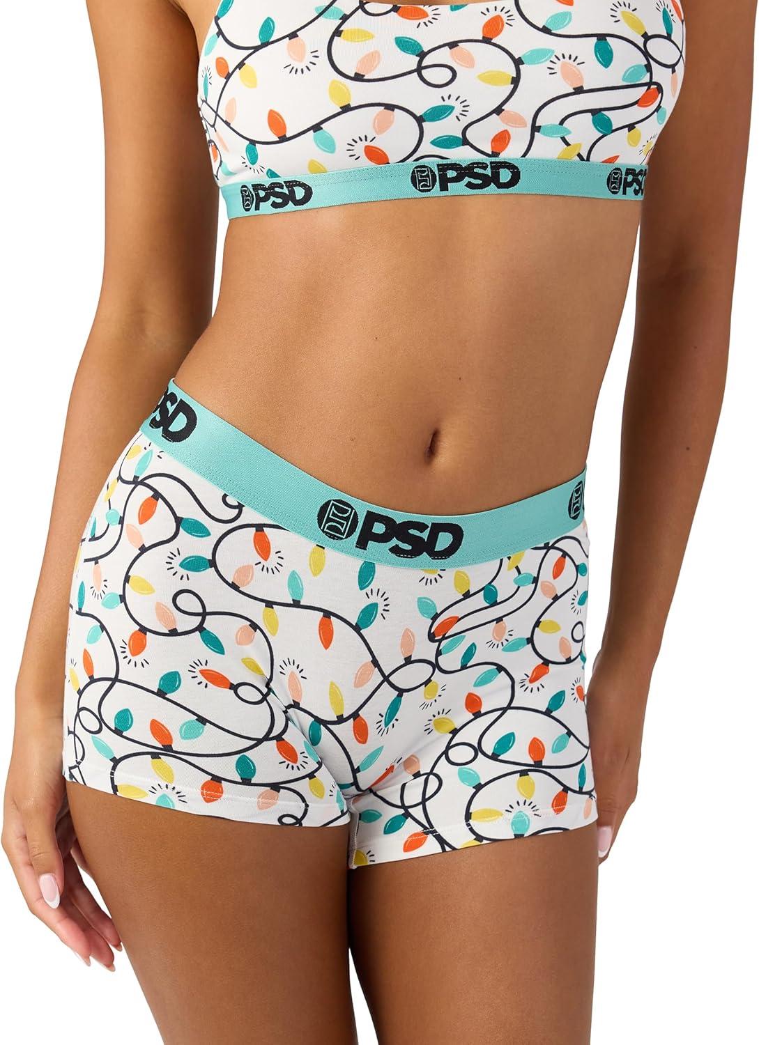 image:imagePSD Underwear Womens Boyshorts Animal Print Comfortable Boy Shorts Underwear for Women Womens Underwear Packs amp SinglesFestival