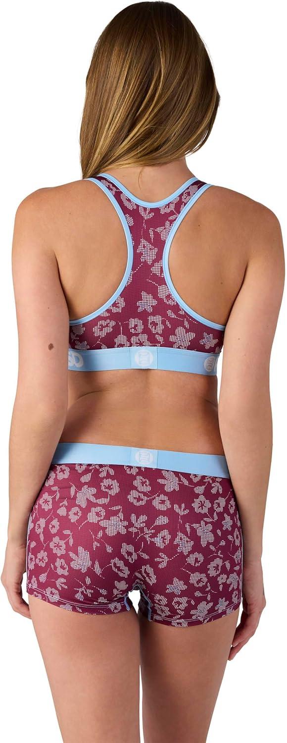image:imagePSD Underwear Womens Boyshorts Animal Print Comfortable Boy Shorts Underwear for Women Womens Underwear Packs amp SinglesHalftone Bloom