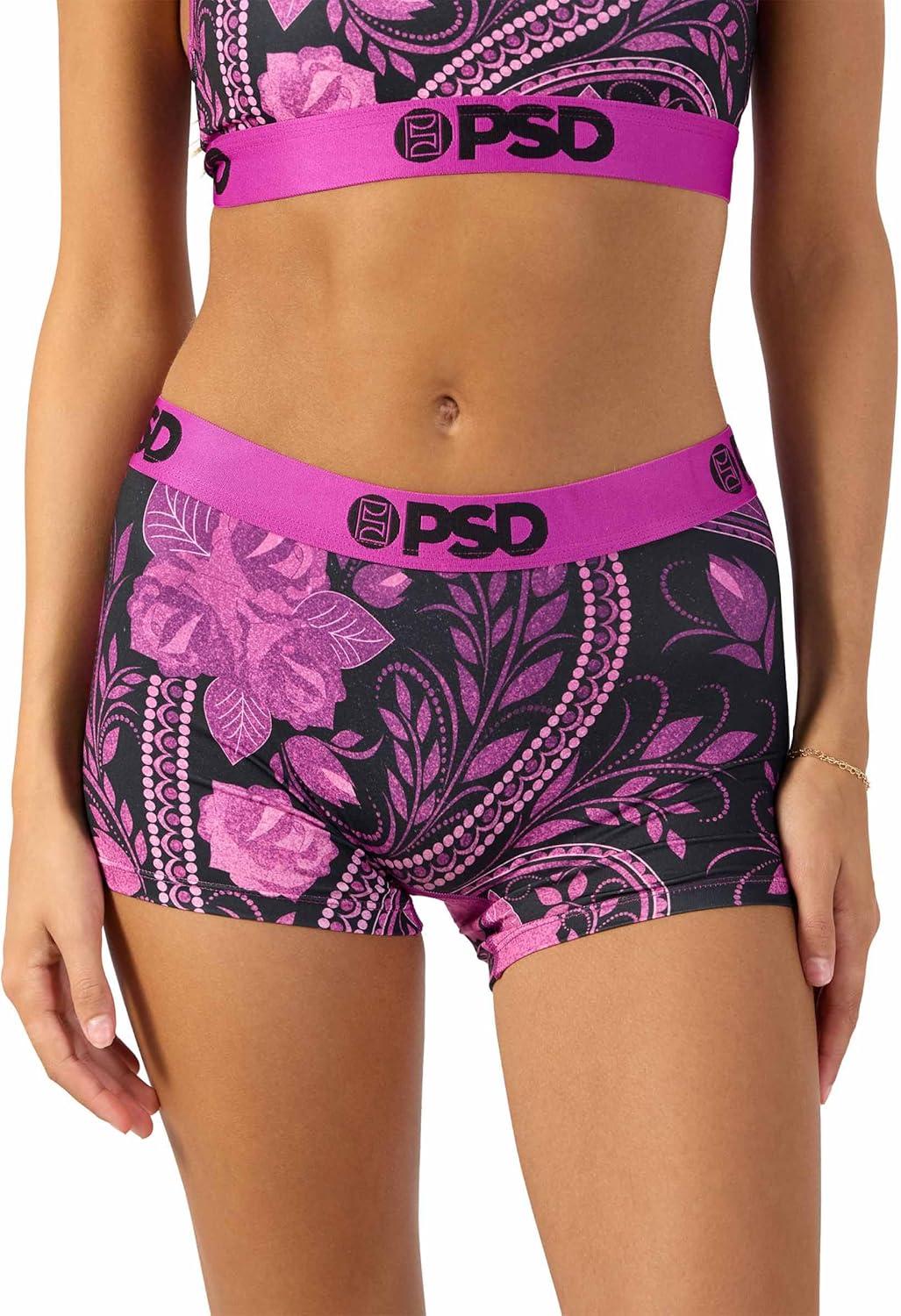 image:imagePSD Underwear Womens Boyshorts Animal Print Comfortable Boy Shorts Underwear for Women Womens Underwear Packs amp SinglesHoliday Mood 3pack