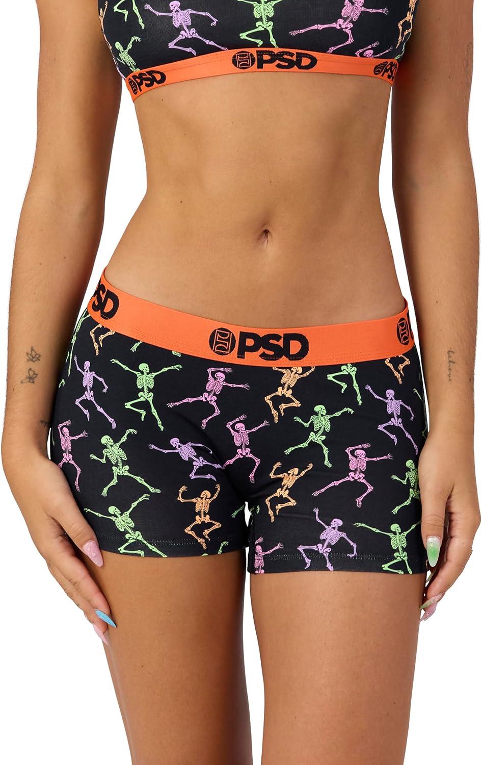 image:imagePSD Underwear Womens Boyshorts Animal Print Comfortable Boy Shorts Underwear for Women Womens Underwear Packs amp SinglesHollow