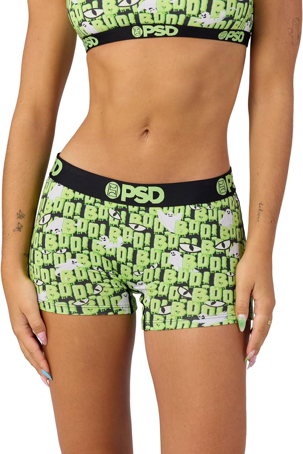 image:imagePSD Underwear Womens Boyshorts Animal Print Comfortable Boy Shorts Underwear for Women Womens Underwear Packs amp SinglesHollow