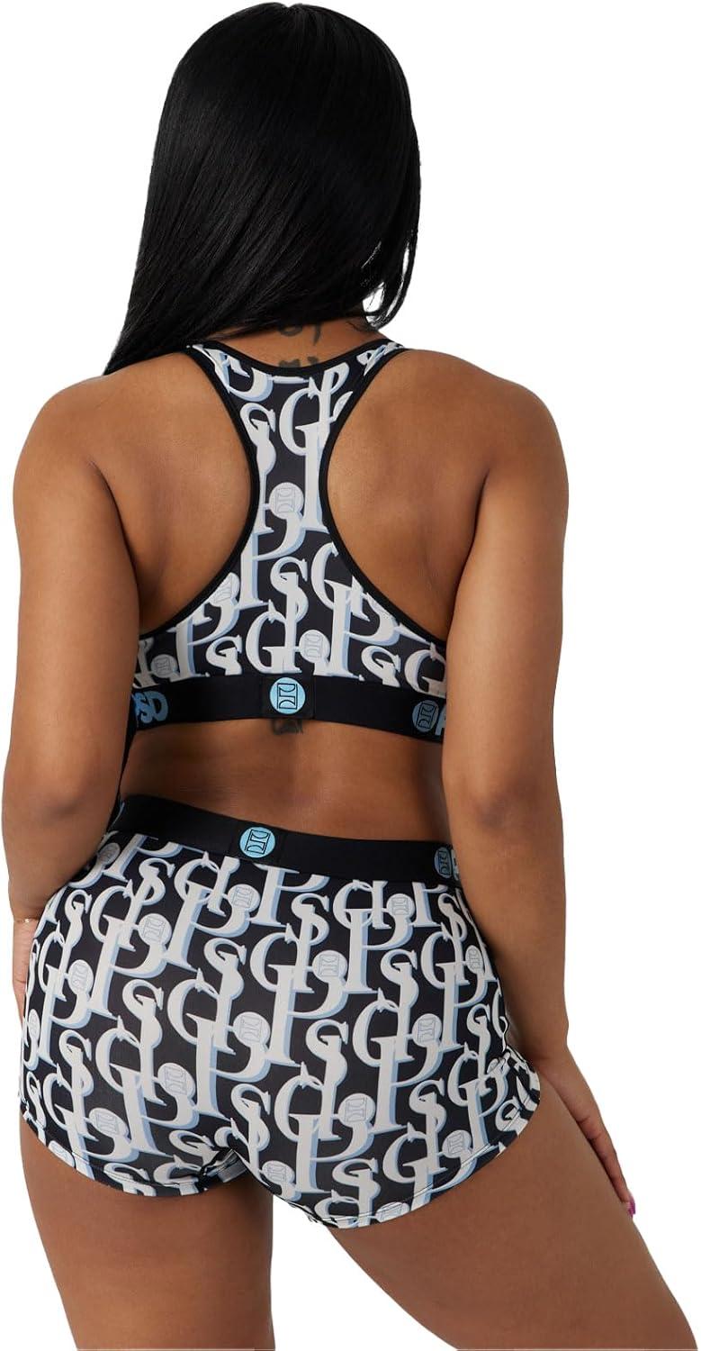image:imagePSD Underwear Womens Boyshorts Animal Print Comfortable Boy Shorts Underwear for Women Womens Underwear Packs amp SinglesPsd Jacquard