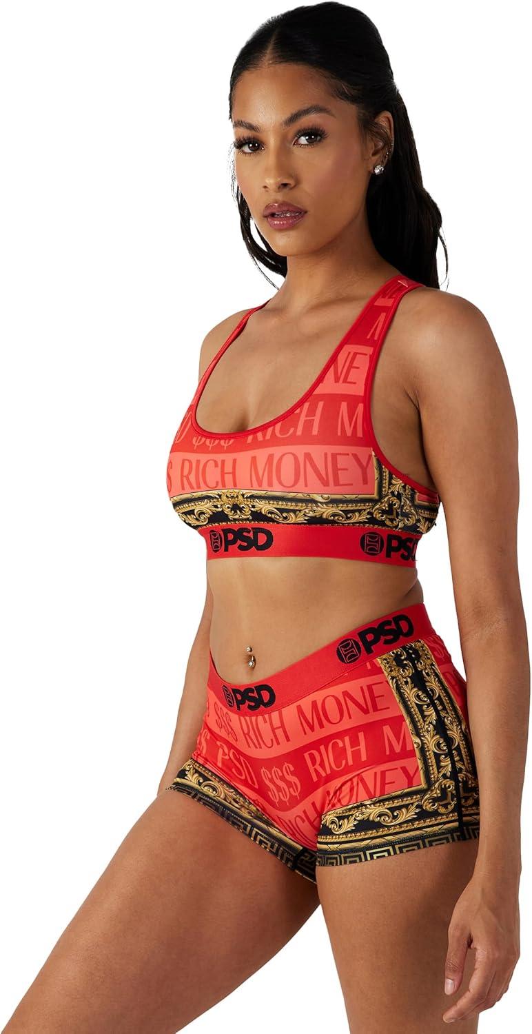 image:imagePSD Underwear Womens Boyshorts Animal Print Comfortable Boy Shorts Underwear for Women Womens Underwear Packs amp SinglesRich Money