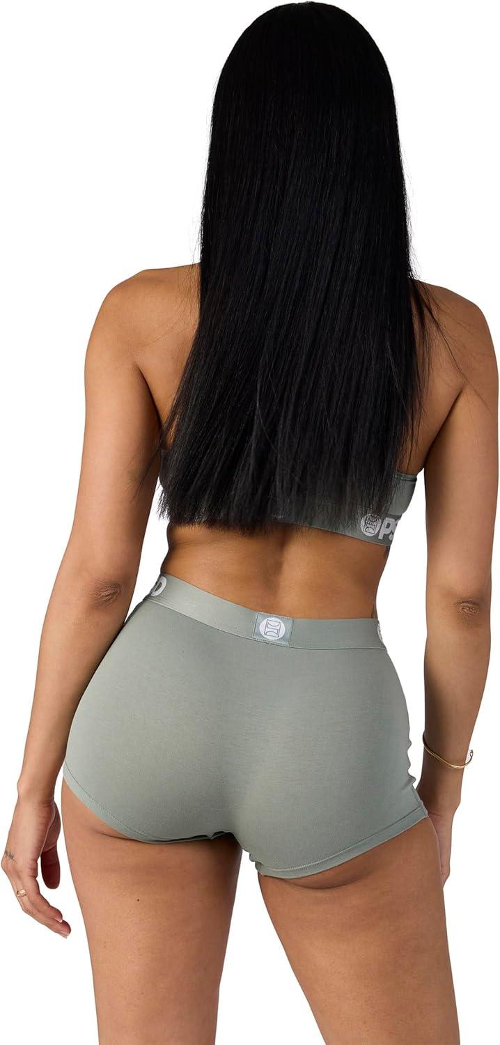 image:imagePSD Underwear Womens Boyshorts Animal Print Comfortable Boy Shorts Underwear for Women Womens Underwear Packs amp SinglesSage