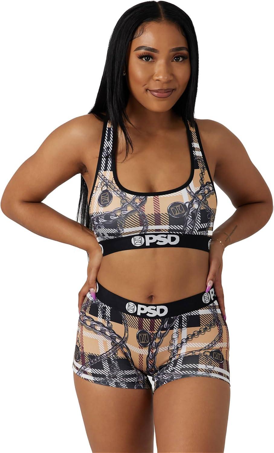 image:imagePSD Underwear Womens Boyshorts Animal Print Comfortable Boy Shorts Underwear for Women Womens Underwear Packs amp SinglesTartan Lux